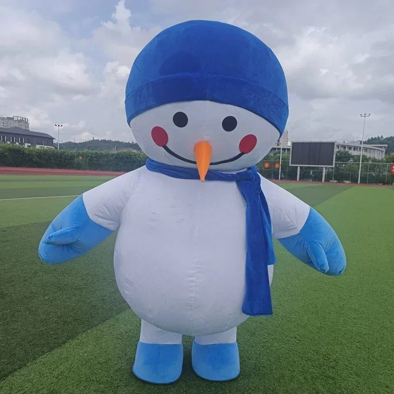 Chargers - Inflatable Snowman Mascot Costume Christmas Party