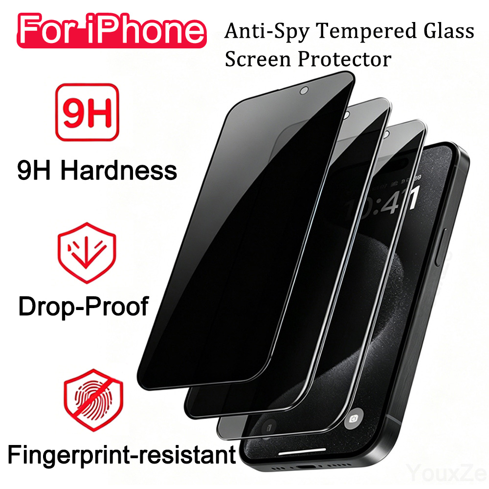 3Pcs Anti Spy Privacy Tempered - огляд і ціна Anti Spy Privacy Glass Case