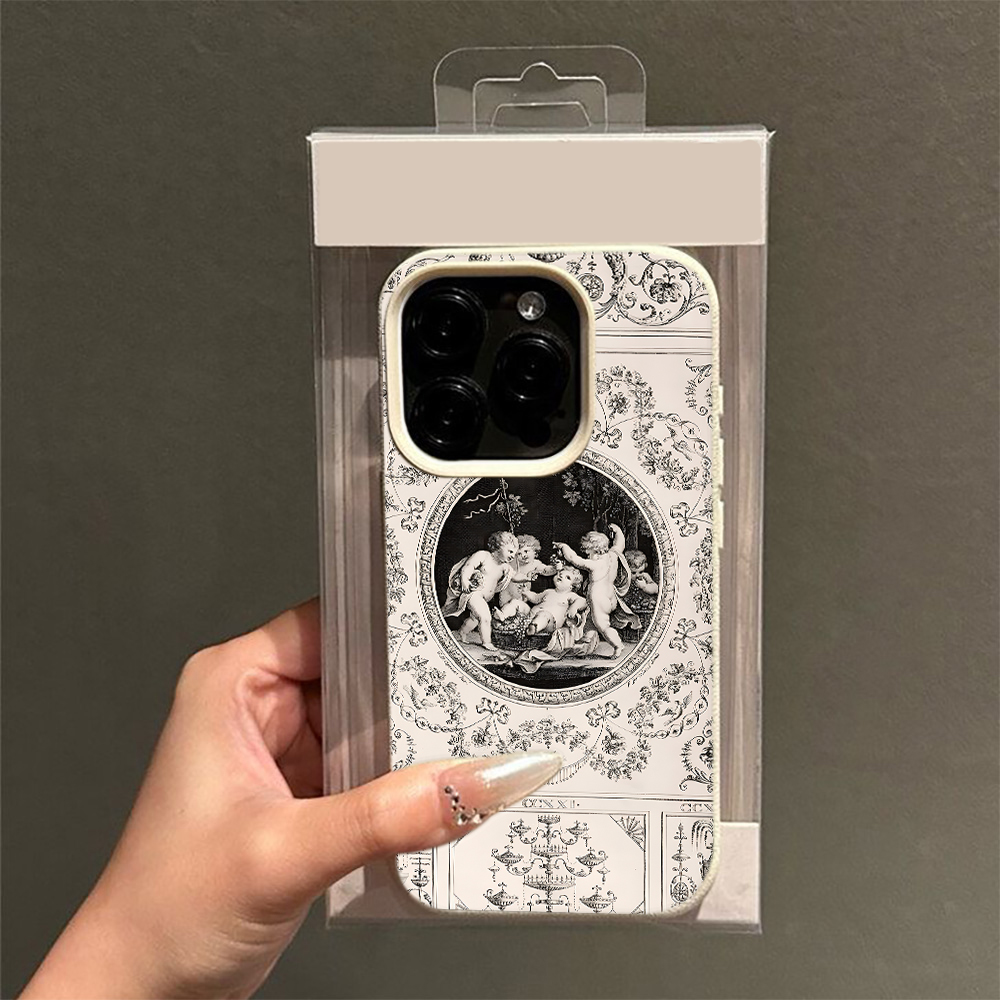 Vintage Baroque Angel Pattern  - огляд і ціна Vintage Floral Pattern Soft Case