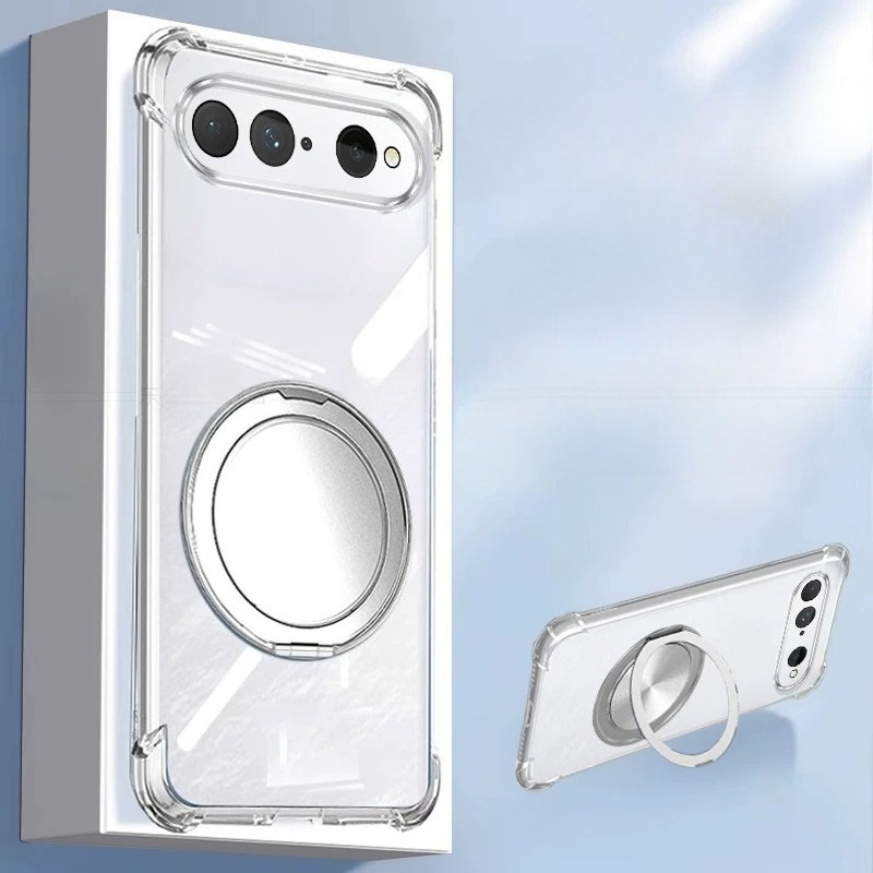 Magnetic Holder Case For Huawe - огляд і ціна Clear Shockproof Bumper Case
