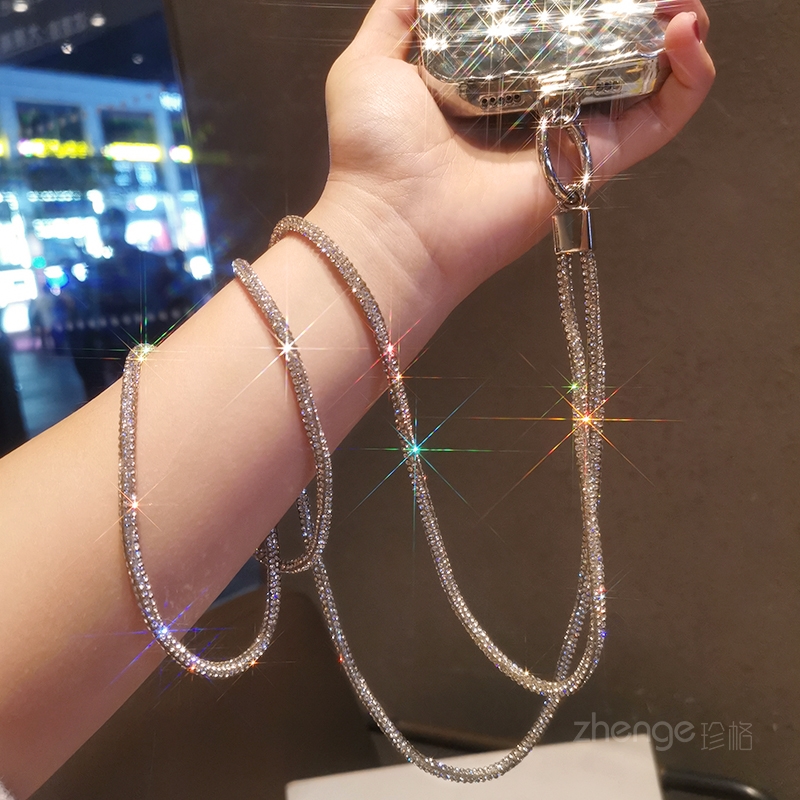 Crossbody Full Diamond Chain F - огляд і ціна Crossbody Lanyard Neck Strap Case