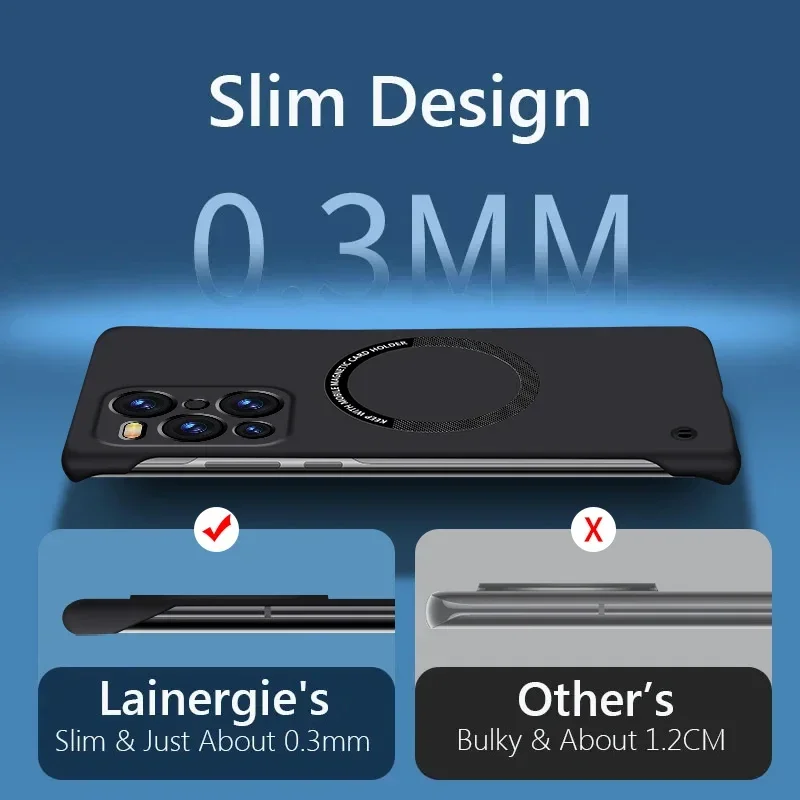 Luxury Ultra Thin Frameless Wi - огляд і ціна Ultra Thin Frameless Phone Cover