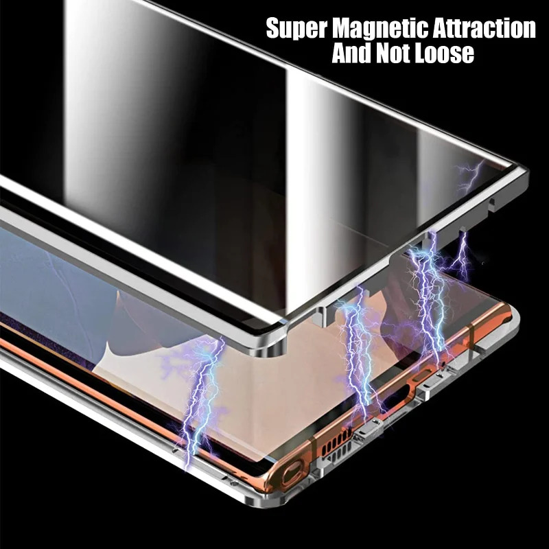 Lens Protection Phone Case For - огляд і ціна Anti Spy Privacy Glass Case