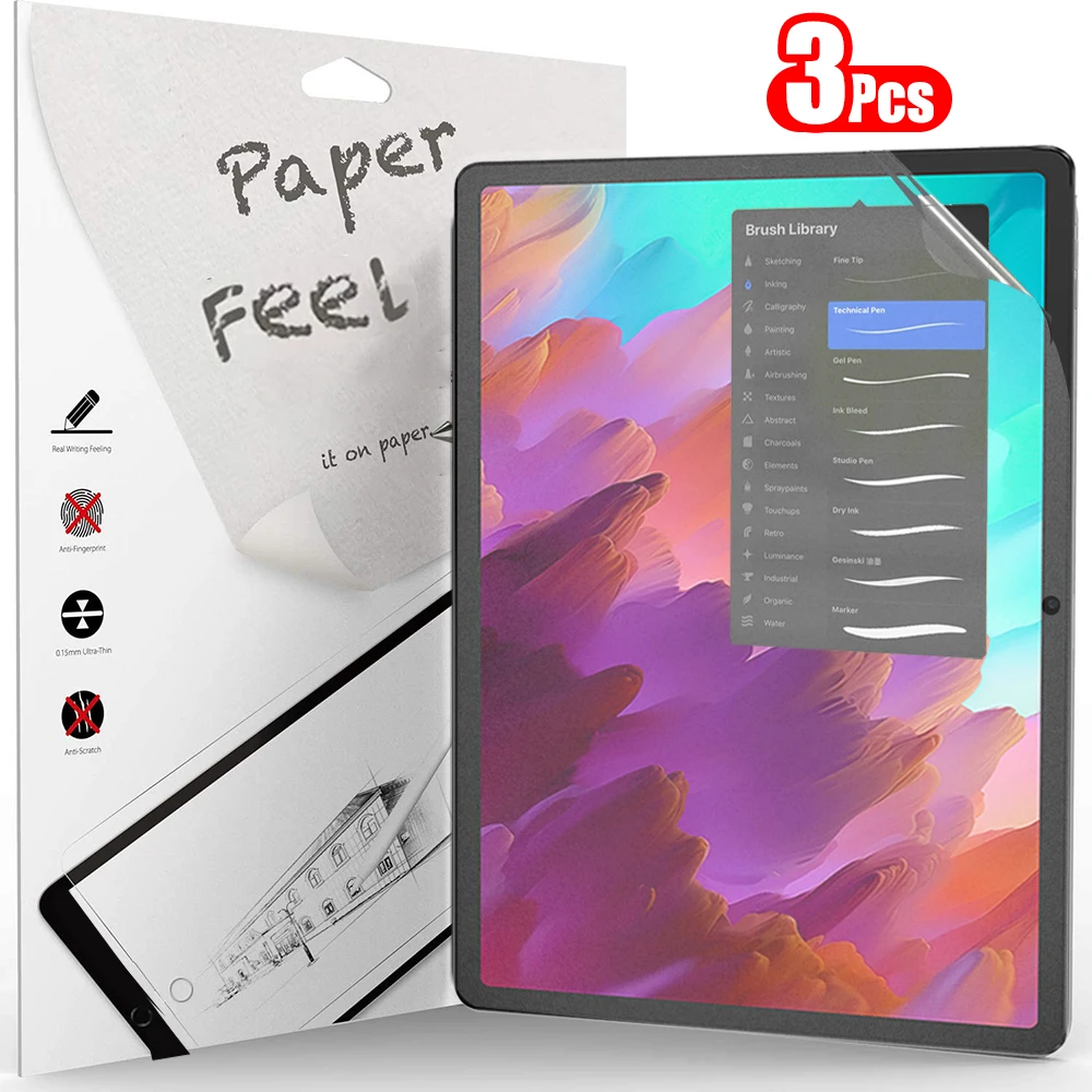 3Pcs Like Paper Feel Screen Pr - огляд і ціна Matte Anti Glare Screen Protector