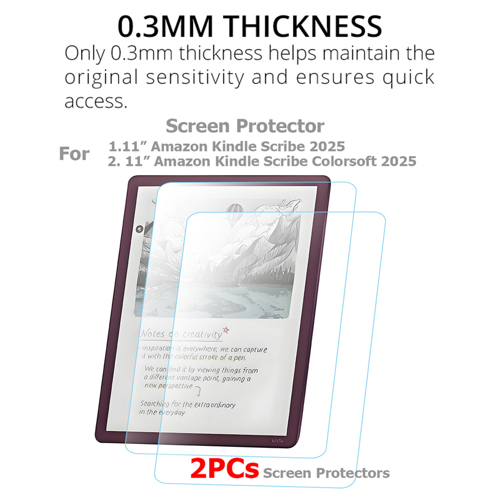 2PCs Screen Protector for 11In - огляд і ціна Matte Anti Glare Screen Protector