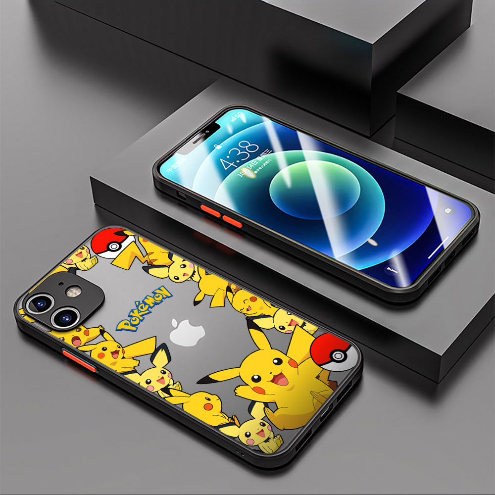 Hot Anime Cartoon Pokemon Case - огляд і ціна Matte Hard Pc Back Case